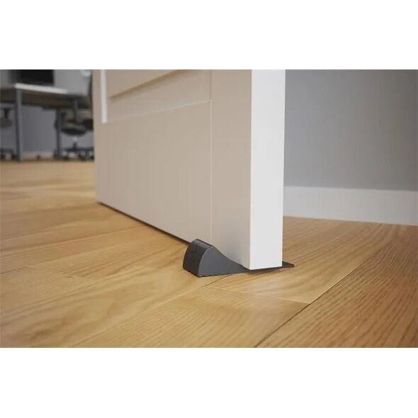 Twinco ALBA Türkeil DOORPOP1 N, aus Elastomer, schwarz Anti-Rutsch-Türblock aus Elastomer, Maße: (B)80 mm x (T)30 x - 1 Stück (DOORPOP1 N)