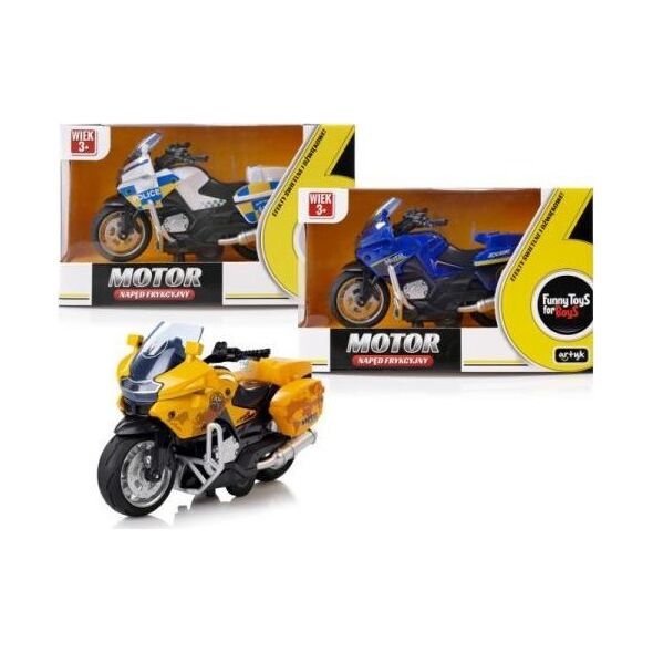 Teka Motor z napędem frykcyjnym mix Toys For Boys