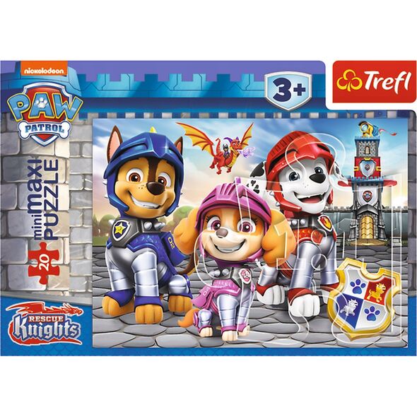 Trefl Puzzle 20 miniMaxi Wesołe pieski 3 TREFL