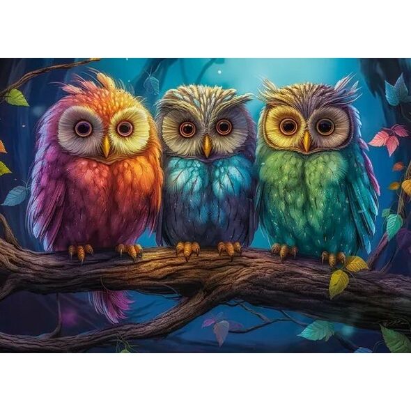 Castorland Puzzle 260 Three Little Owls CASTOR