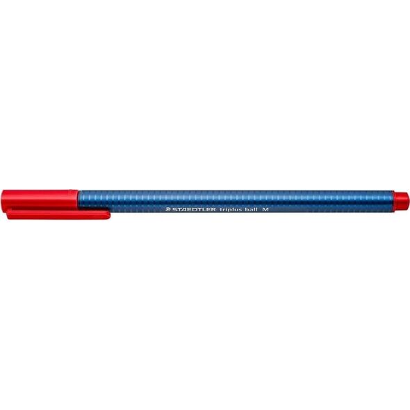 Staedtler Triplus ball M κόκκινο στυλό (10 τμχ) STAEDTLER 13915720 4007817438176
