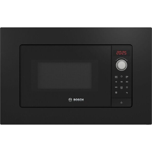 Kuchenka mikrofalowa Bosch Bosch Serie 2 BFL623MB3 vestavná mikrovlnná trouba, 800 W, 5 stupňů výkonu, LED displej, černá