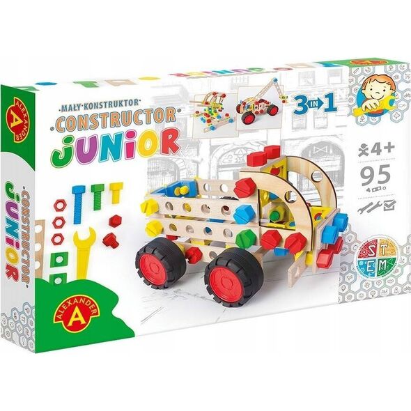 Alexander Mały konstruktor junior 3x1 truck 28201