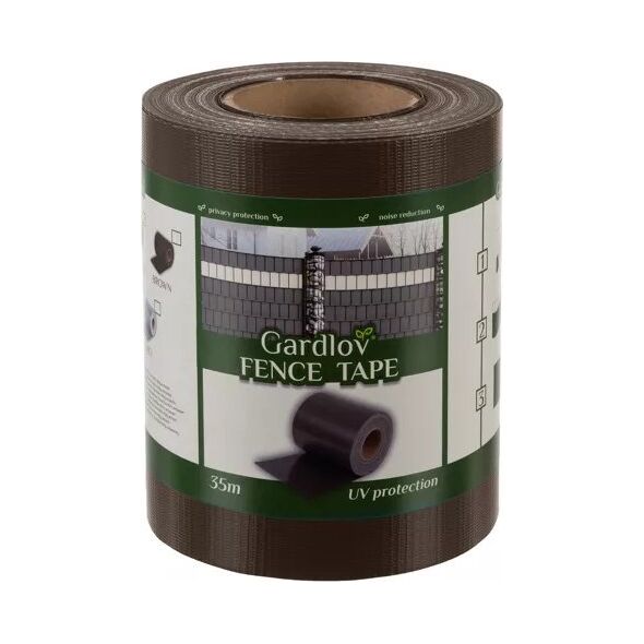 Gardlov Taśma ogrodzeniowa 19cmx35m 450g/m2 brązowa 23702