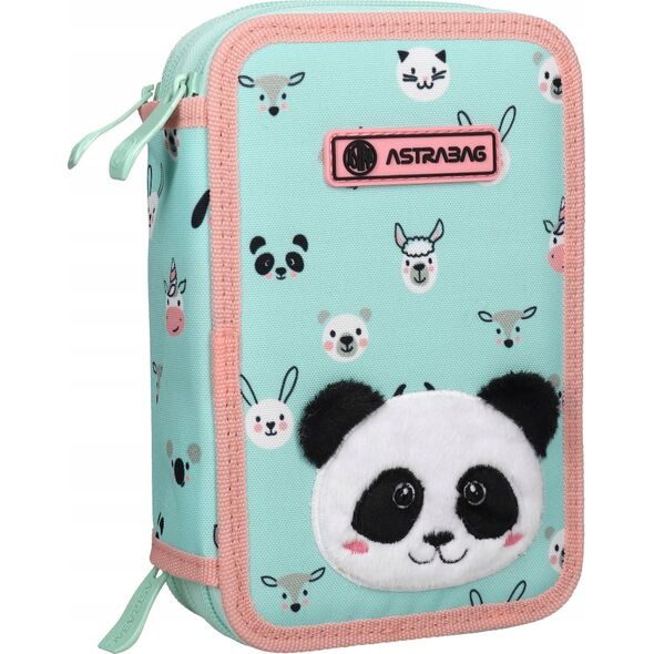 Piórnik Astra Piórnik potrójny z wyposaż Teddy Panda AC31 ASTRA