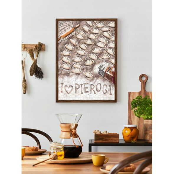 Eurographics Puzzle 500 I love pierogi