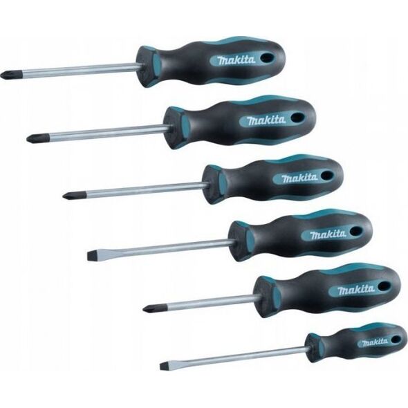 Makita ZESTAW WKRÄTAKÃW 6 SZT. SL + PH + PZ