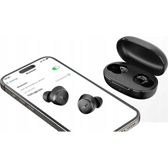 Tozo Agile Solo TWS Bluetooth Earbuds Black
