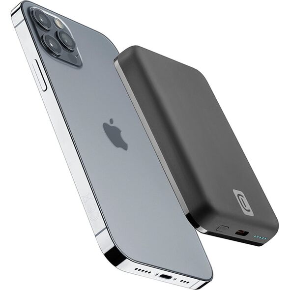 Powerbank Cellular Line Cellularline MagSafe Wireless Power Bank MAG 5000 BLACK