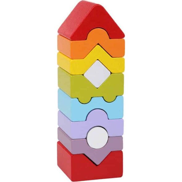 Cubika Drewniana Mini Wieżyczka LD-10 18m+ (6514989)