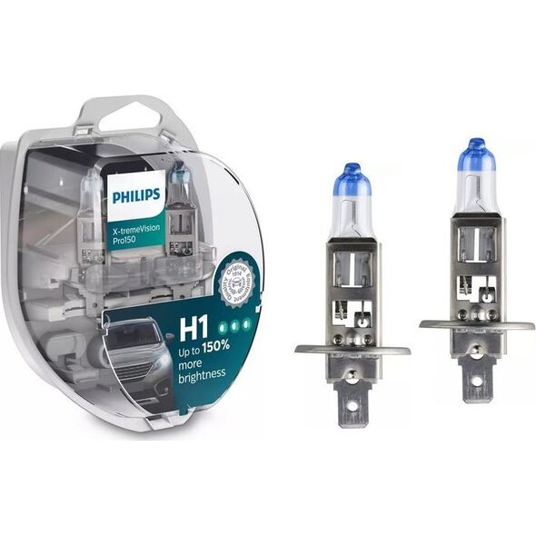 Philips Philips H1 X-treme Vision Pro 150% duo 2szt/kpl uniwersalny