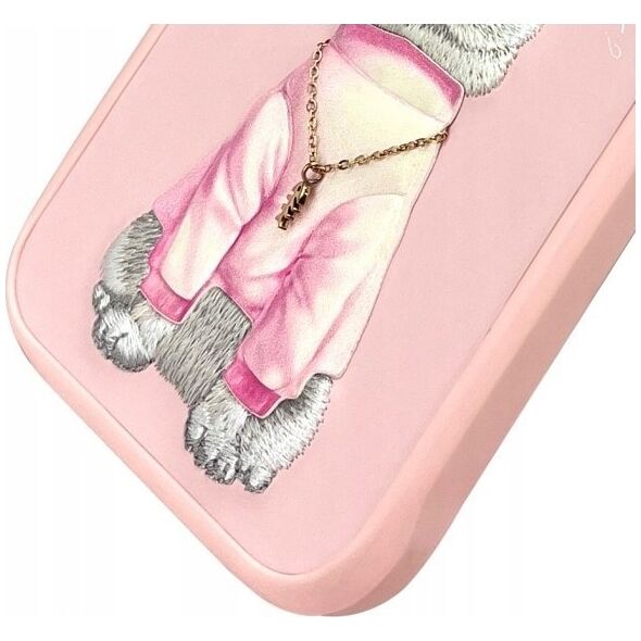 Nimmy iPhone 16 Pro 6.3" Case Pink Glasses Cool Cat