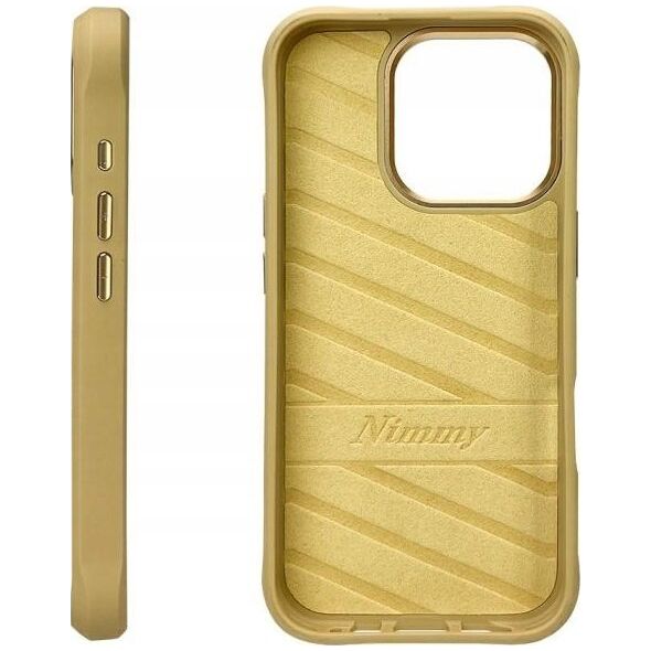Nimmy case iPhone 16 Pro Max 6.9" khaki Cool&Cute 2.0 Cat