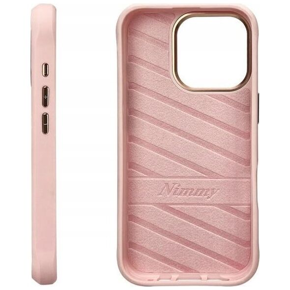 Nimmy iPhone 16 Pro Max 6.9 Case Pink Big Eyed Pet 2.0 Cat