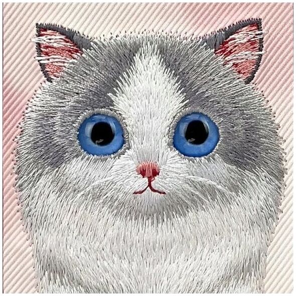 Nimmy iPhone 16 Pro Max 6.9 Case Pink Big Eyed Pet 2.0 Cat