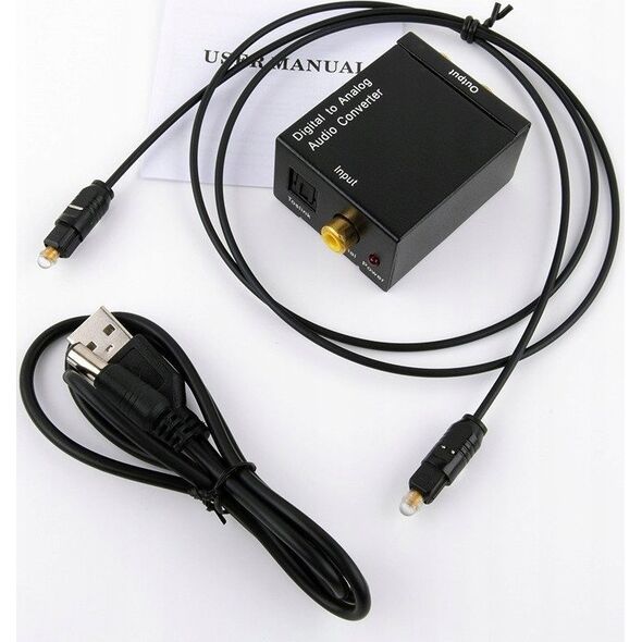 Mozos MOZOS VICTOR-2 DAC przetwornik cyfrowo-analogowy + kabel optyczny