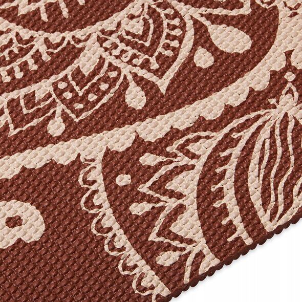 Gaiam GAIAM ΕΝΤΟΝΗ ΣΚΟΥΡΙΑΣΗ ΗΛΙΟΡΟΛΟΓΙΟ FLOWER YOGA MAT 5MM 65733 14224596 18713657336