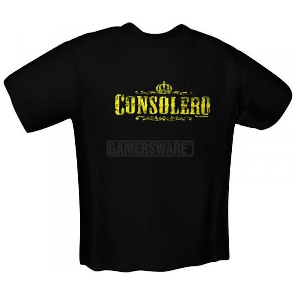 GamersWear CONSOLERO T-Shirt czarna (M) ( 5106-M )