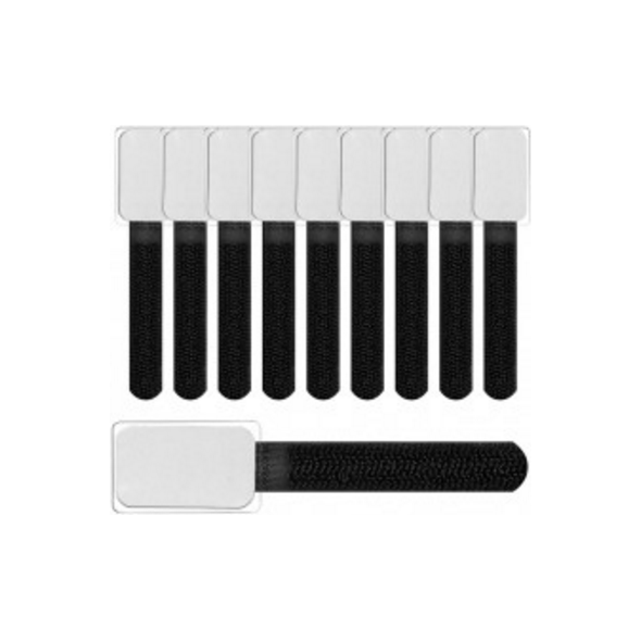 Organizer LABEL THE CABLE Rzep Czarny 10 sztuk  (LTC2510)