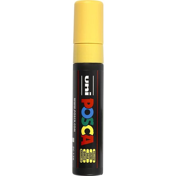 Marker Posca żółty 15 mm