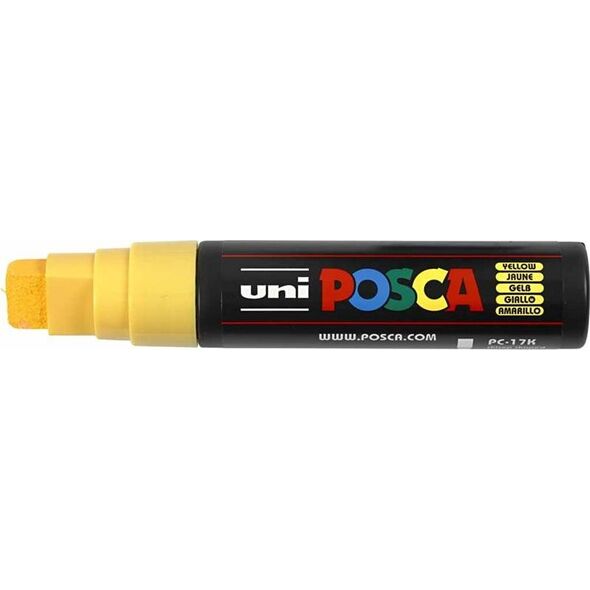 Marker Posca żółty 15 mm