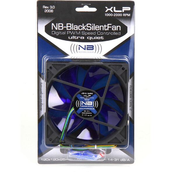 Wentylator Noiseblocker BlackSilent Fan XL-P (ITR-XL-P)