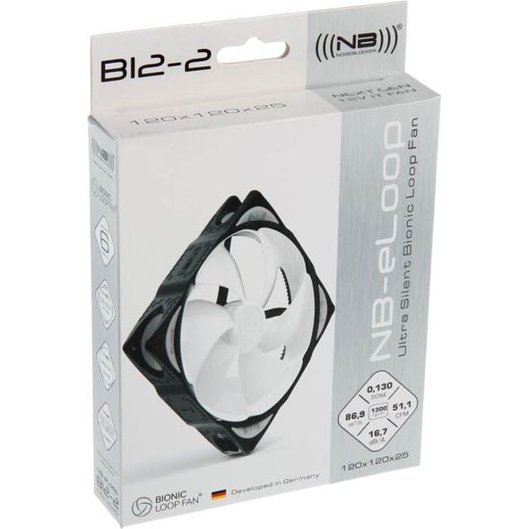 Wentylator Noiseblocker B-eLoop Fan B12-2 (ITR-B12-2)