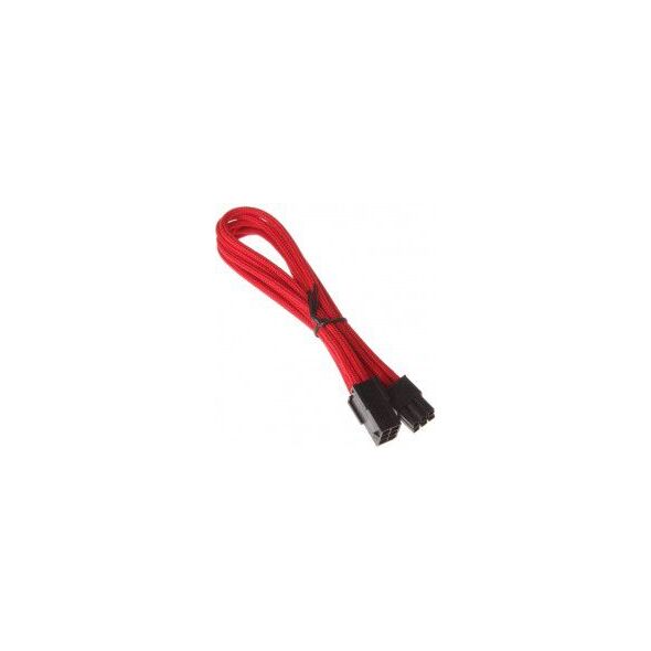 SilverStone PCIe 6-pin - PCIe 6-pin, 0.25m, Czerwony (SSTPP07IDE6R)