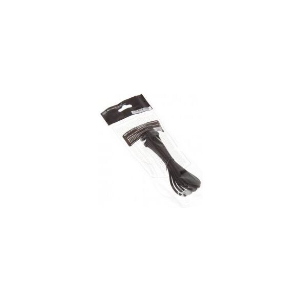 SilverStone PCIe 8-pin - PCIe 8-pin, 0.25m, Czarny (SSTPP07PCIB)