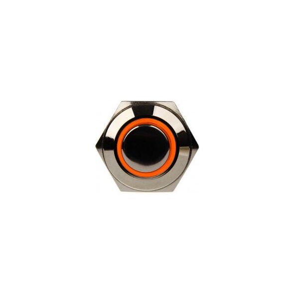 DimasTech Przycisk LED 16mm Pomarańczowy (PD009)