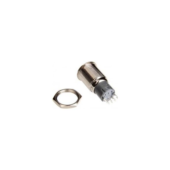 DimasTech Przycisk LED 16mm Pomarańczowy (PD009)