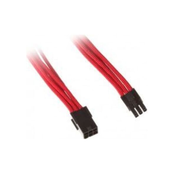 SilverStone PCIe 6-pin - PCIe 6-pin, 0.25m, Czerwony (SSTPP07IDE6R)