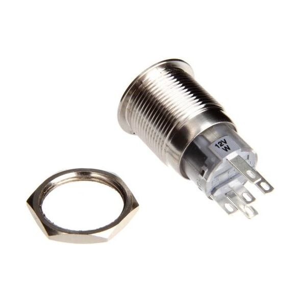 DimasTech Przycisk LED 19mm Zielony (PD020)