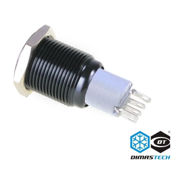 DimasTech Przycisk LED 19mm Zielony (PD038)