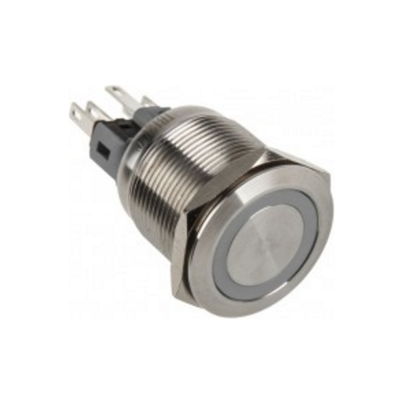 DimasTech Przełącznik LED 22mm Pomarańczowy (PD101)