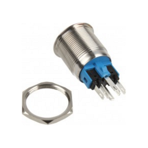 DimasTech Przełącznik LED 25mm Pomarańczowy (PD059)