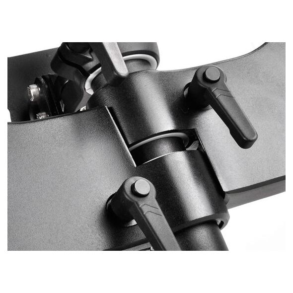 SilverStone Stojak biurkowy na 3 monitory do 24" ARM11BC (SST-ARM31BS)