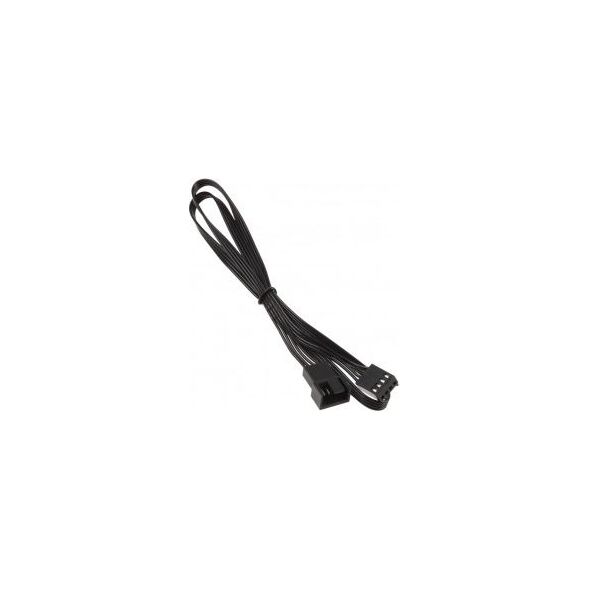 4-pin - 4-pin, 0.6m, Czarny (ZUAD-772)