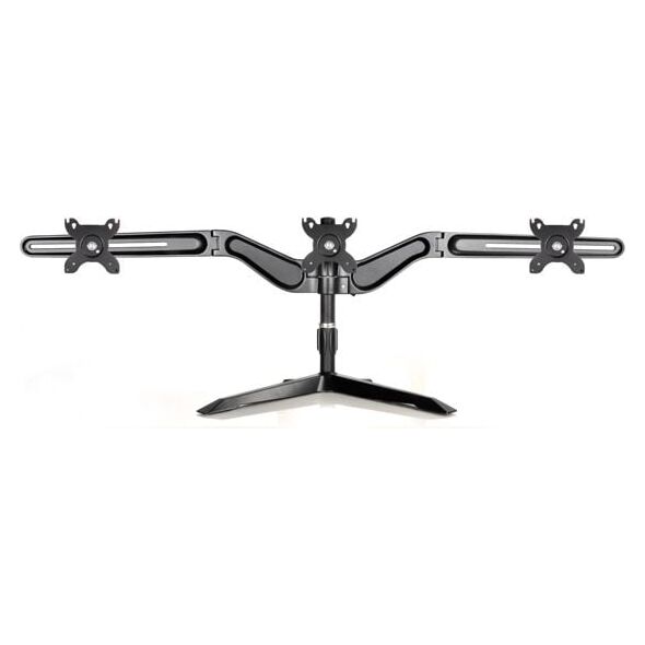 SilverStone Stojak biurkowy na 3 monitory do 24" ARM11BC (SST-ARM31BS)