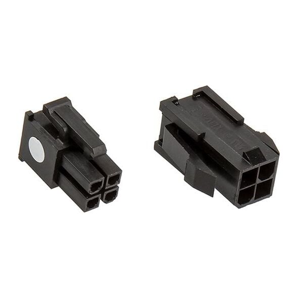 CableMod ATX/EPS 4-pin - ATX/EPS 4-pin, Czarny (CM-CON-4ATX-R)