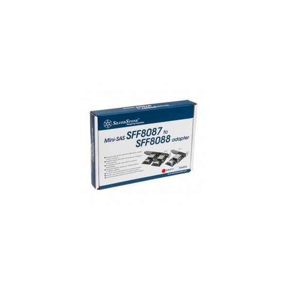 SilverStone SFF 8087 - SFF-8088, Srebrny (SST-SA011)