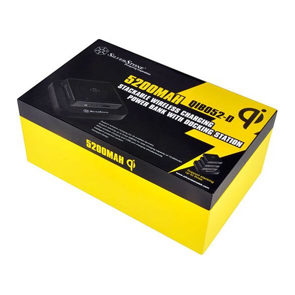 Ładowarka SilverStone Indukcyjna 2.1 A (SST-QIB052-D)