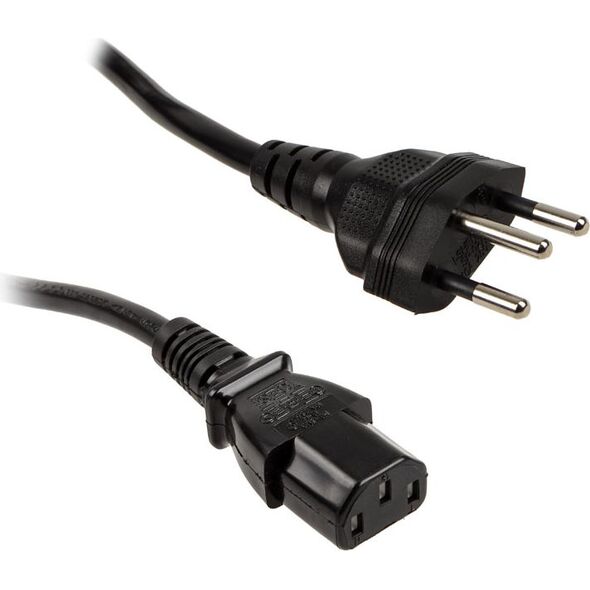 Kabel zasilający Kolink typ Szwajcaria, C13, 1.8m (KKTPCH01C13)