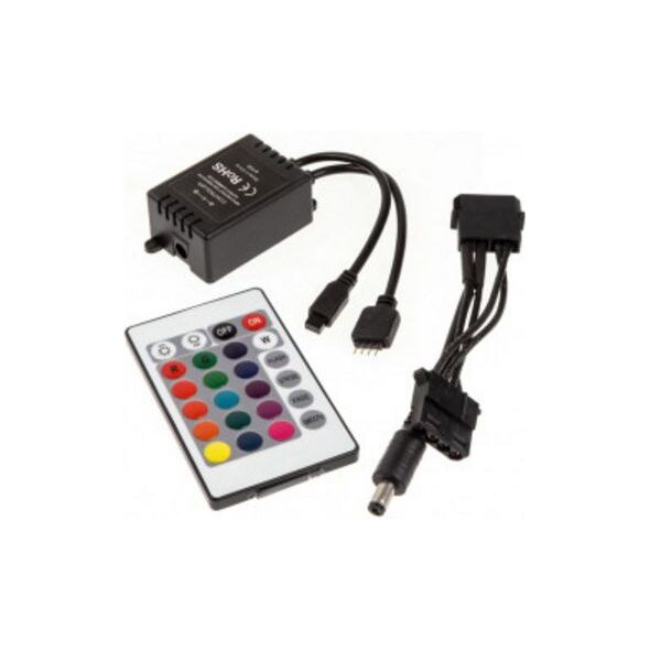 Lamptron Taśma LED FlexLight Multi RGB 5m + zasilacz + pilot (LAMP-LEDFM1009)