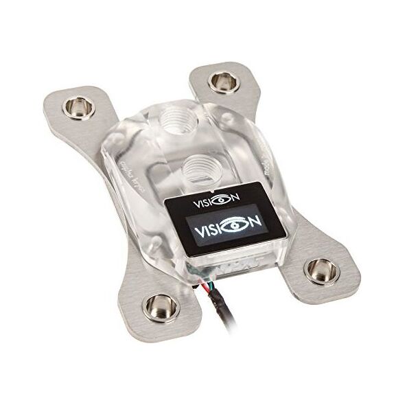 Aqua Computer Next Vision AM4 Acryl/Nickel (21716)