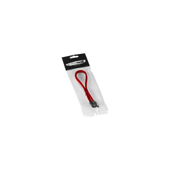 CableMod SATA - SATA, 0.3m, Czerwony (ZUSA-234)