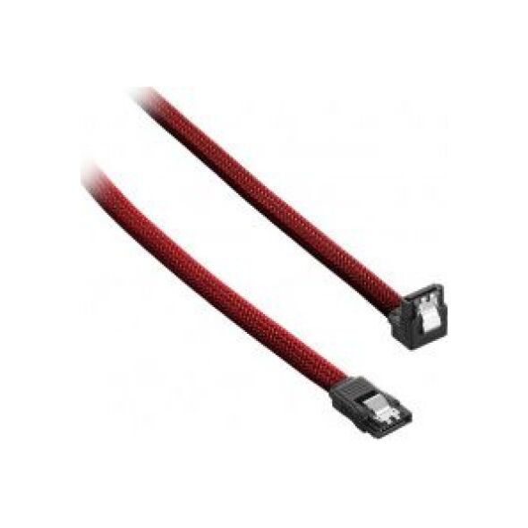 CableMod SATA - SATA, 0.6m, Czarno-czerwony (ZUSA-253)