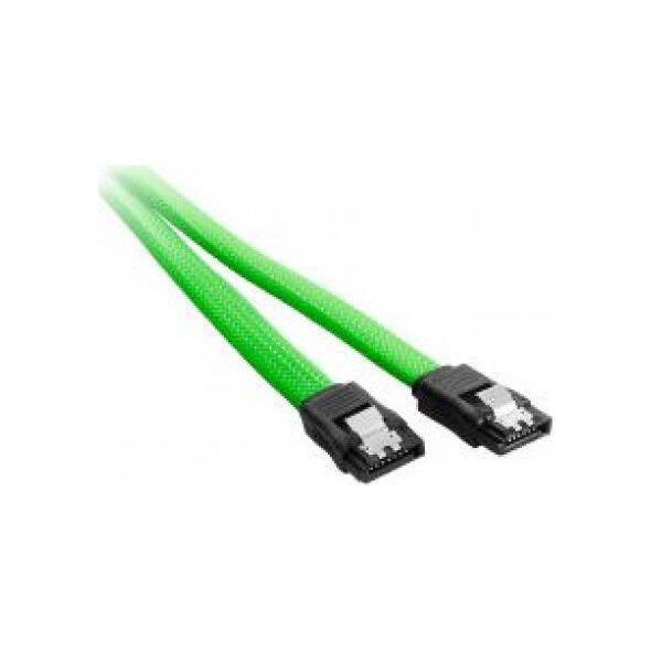 CableMod SATA - SATA, 0.3m, Zielony (ZUSA-233)