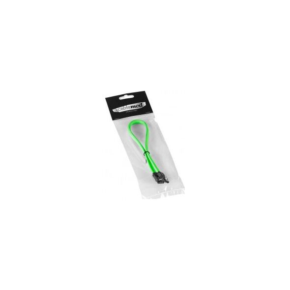 CableMod SATA - SATA, 0.3m, Zielony (ZUSA-233)