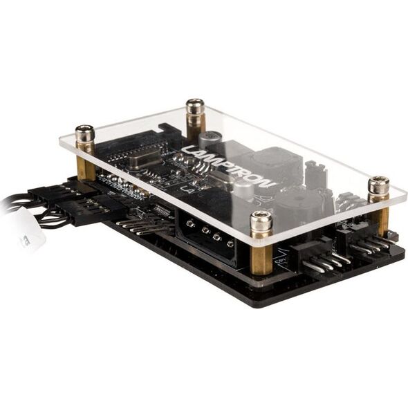 Lamptron Kontroler wentylatorów TC20 PCI RGB - czarny (LAMP-TC20B)